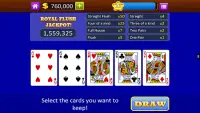 Video Poker Progressive Payout Screen Shot 4