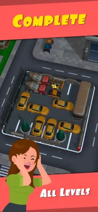 Parking Swipe - 3D Cars Puzzle Jam Screen Shot 1