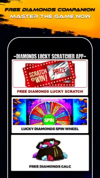 Free Diamonds Scratch Mobile Diamonds Legends Screen Shot 0