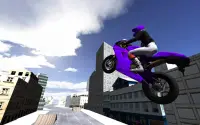 Motorbike Driving 3D City Screen Shot 4