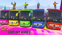 Superhero Modern Bus Coach Driver Simulator 2018 Screen Shot 3