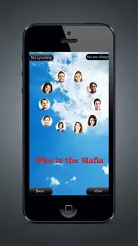 Mafia party app Screen Shot 1