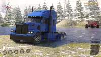 Offroad Mud Truck Driving: Snow Game 2021 Screen Shot 0