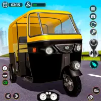 Modern Rickshaw Tuk Tuk Games Screen Shot 0