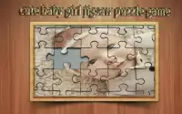 Cute baby jigsaw puzzle game Screen Shot 0