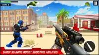 Robot Shooting Games: fps Counter Terrorist Strike Screen Shot 4