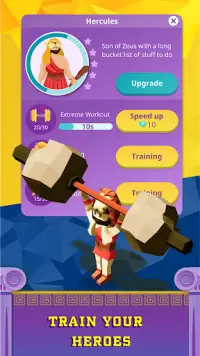 Idle Antique Gym Tycoon: Incremental Odyssey Screen Shot 5