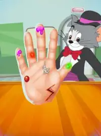 Tom cat hand doctor and jerry hospital Screen Shot 0