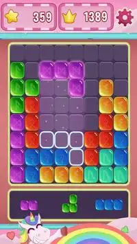 Block Puzzle Candy Mania Puzzle Classic Free Games Screen Shot 1