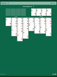 FreeCell (Patience cards game) Screen Shot 6