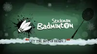 Stickman Badminton Screen Shot 0