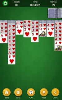 Spider Solitaire -Classic Game Screen Shot 2
