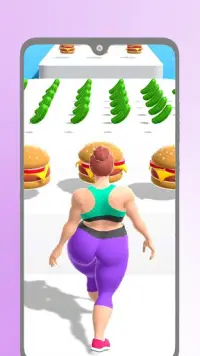 Fat 2 Fit-Body Race Screen Shot 0