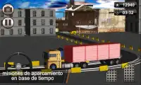 simulado de parque de camiones Screen Shot 2