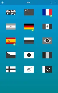 Banderas del mundo y emblemas: Adivina el país Screen Shot 8