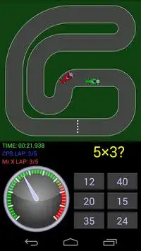 Math Race Screen Shot 1