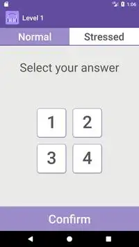 Stress Training Screen Shot 1