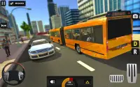 Coach Bus Driving: Free City Bus Games Screen Shot 4