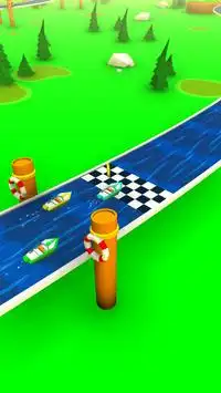 Mini Speed Boat Racing Game: ボートレースゲーム Screen Shot 2