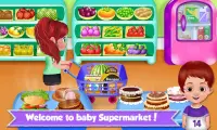 Baby Supermarket - Grocery Shopping Kids Game Screen Shot 0