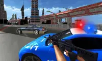 Kereta Polis Gangster EscapSim Screen Shot 0