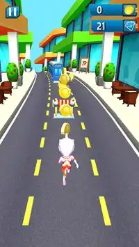 Ultra Hero Run Man Screen Shot 3