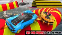 Real Impossible Track Racing GT Car Stunt Driving Screen Shot 4