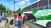 Внедорожный автобус Вождение Игры 2019 - Offroad Screen Shot 1