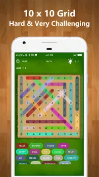 Word Search, Word Connect Game with Levels Offline Screen Shot 4