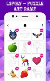 LoPoly – Puzzle art game Screen Shot 2