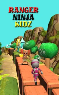 Rangers Ninja Kidz Dash - Jungle Run Escape Screen Shot 3