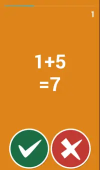 True False Fun Kids Math Game Screen Shot 1