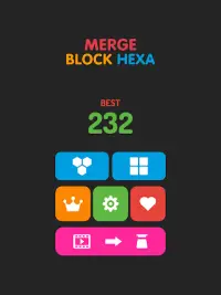 Merge Block Hexa: Dominoes Merged Puzzle Screen Shot 5