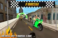 Gangster Bike Racing: Moto Fever Screen Shot 2