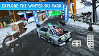 Winter Ski Park: Snow Driver Screen Shot 1