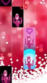 new piano pink alien dance dame to cosita Screen Shot 1