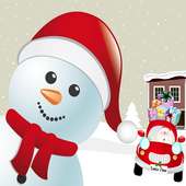 santa claus car crash game