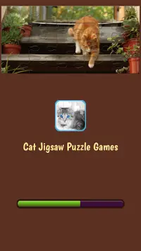 Cat Jigsaw Puzzle Games Screen Shot 0