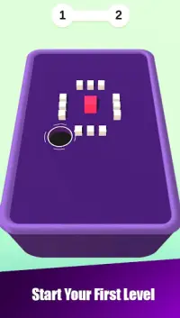hole vs bricks 3d.io: arcade game Screen Shot 0