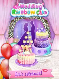 Wedding Rainbow Cake For BIG Day Screen Shot 3