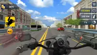 City Traffic Moto Racing Screen Shot 3