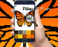 Butterfly Color By Number-Animal Pixel Art 2021 Screen Shot 4