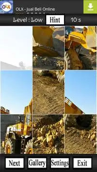 Wheel Loader Jigsaw Puzzle Screen Shot 3