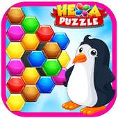 Penguin Hexa Block Puzzle