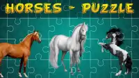 Horses Jigsaw - Puzzle Screen Shot 0