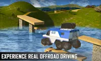 Offroad ตะขาบรถบรรทุก 3D ซิม Screen Shot 4