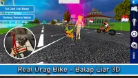 Real Drag Bike - Balap Liar 3D Screen Shot 0