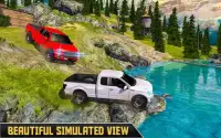 Offroad Pickup Truck Drive 4x4 Simulador de carro Screen Shot 5