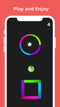 Infinity Leaping - a new color switching game Screen Shot 0