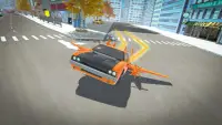 Real Light Flying Car Racing Simulator Juegos 2020 Screen Shot 6